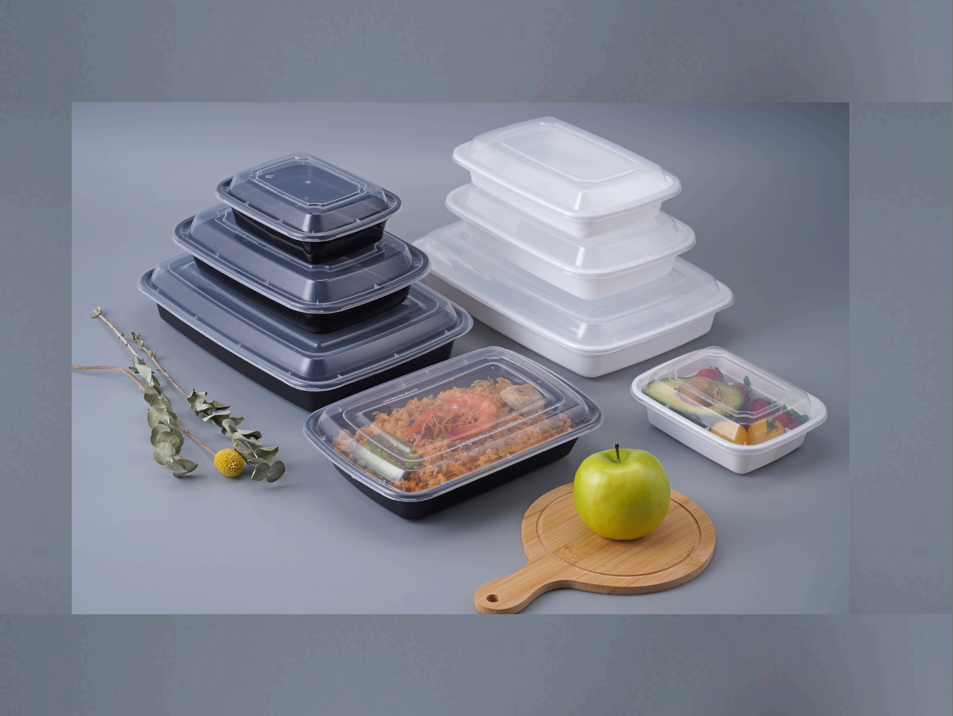 Rectangular Container 38oz — Heavy Duty